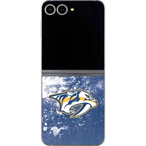 NHL Nashville Predators Frozen Galaxy Z Flip6 Skin